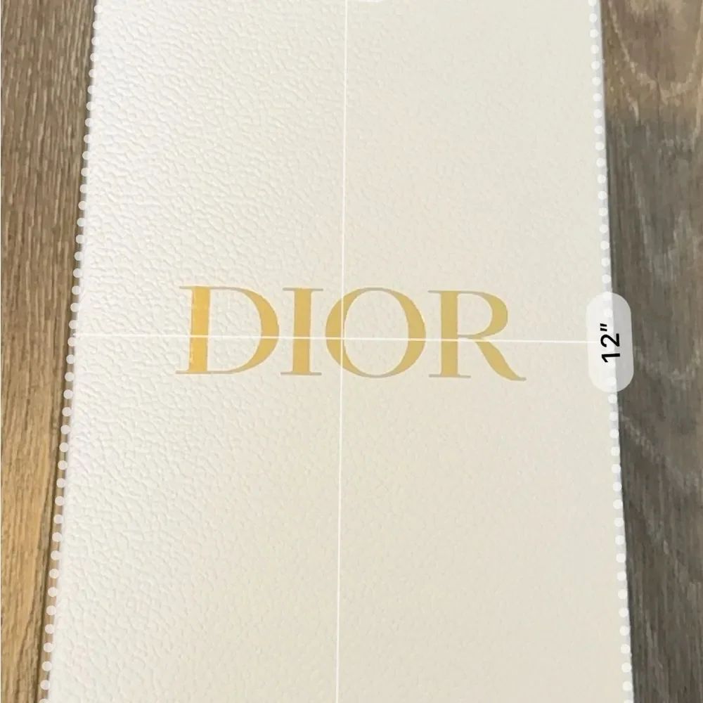 Dior Luxurious Cream and Gold Box